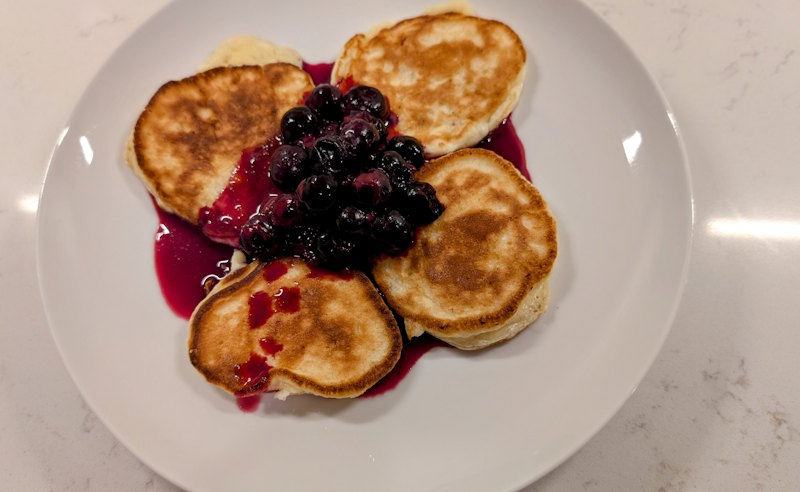 Cottage Cheese Pancakes
