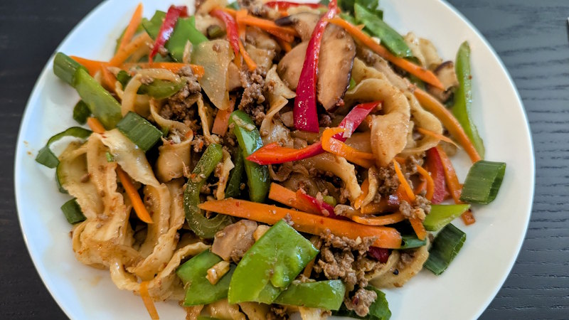 Pan Fried Noodles
