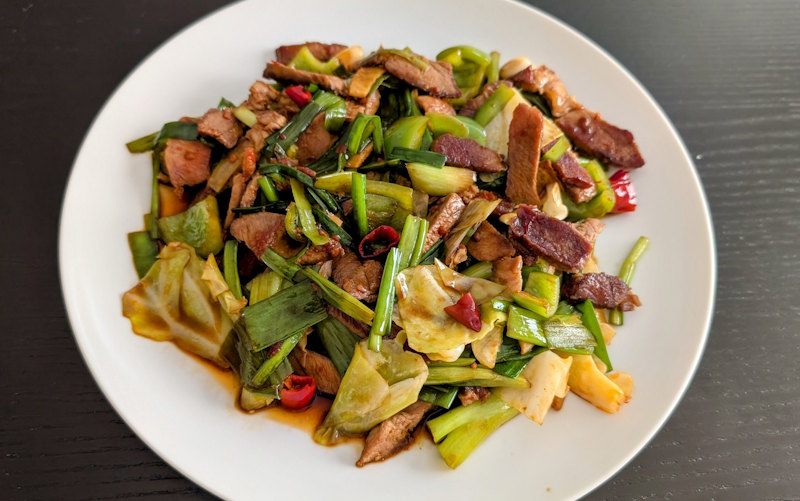 Twice Cooked Pork
